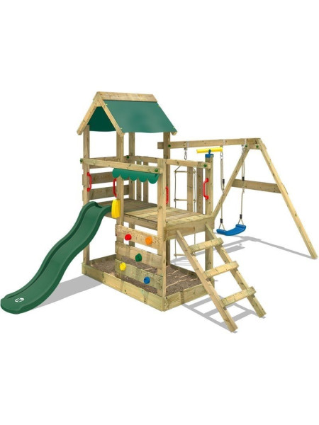 Игровой комплекс из дерева Данилушка-4